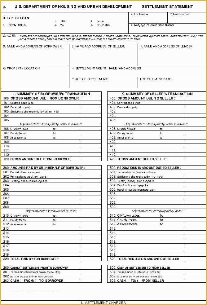 Free Settlement Statement Template Of Closing Statement Template Examples Prosecution Mercial