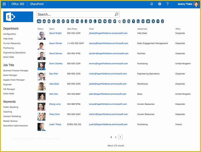 Free Sharepoint Hr Template Of Tech and Me How to Build A Great Employee Directory In
