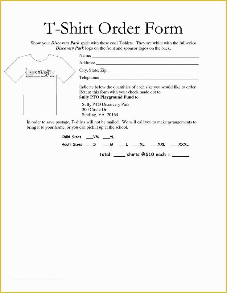 Free Shirt order form Template Of Best 25 order form Ideas On Pinterest