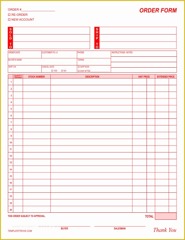 Free Shirt order form Template Of order form Template