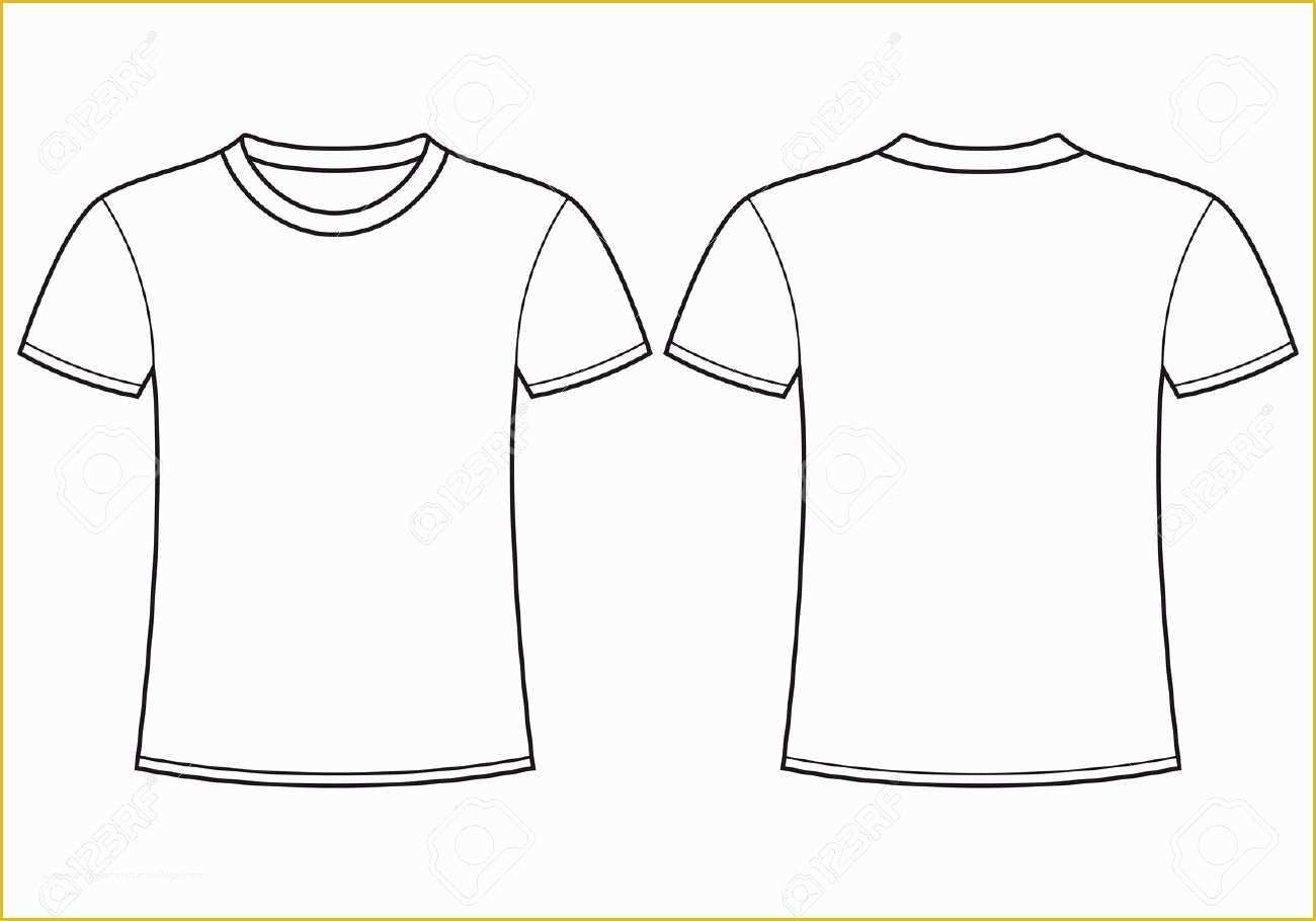 Free Shirt Templates Of Blank Tshirt Template Beepmunk