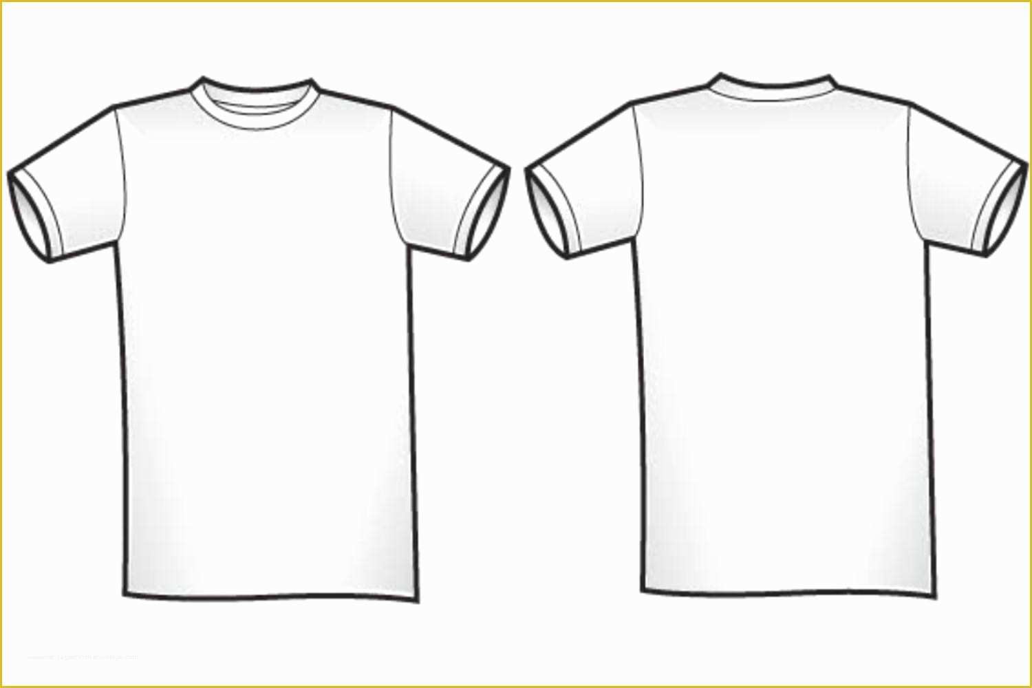 Free Shirt Templates Of Free Blank T Shirt Outline Download Free Clip Art Free