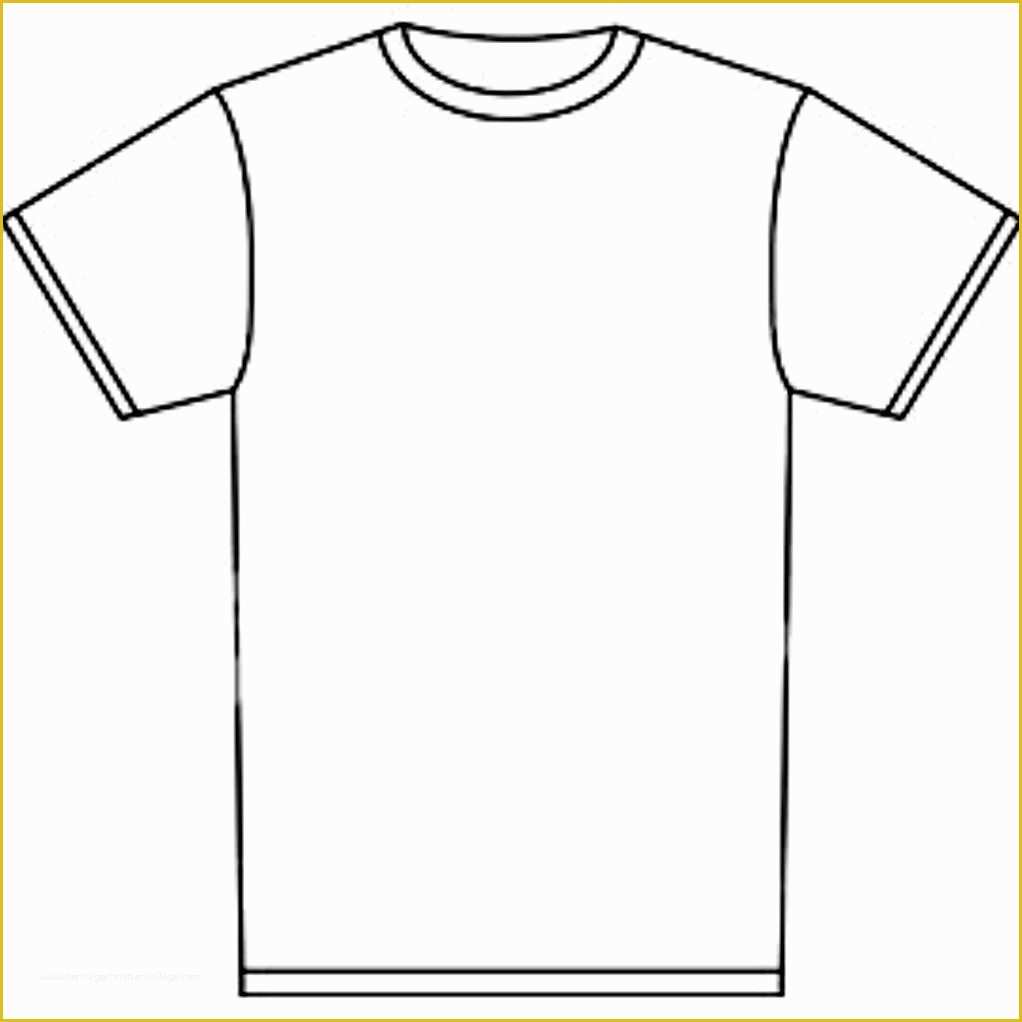 Free Shirt Templates Of Free T Shirt Template Printable Download Free Clip Art