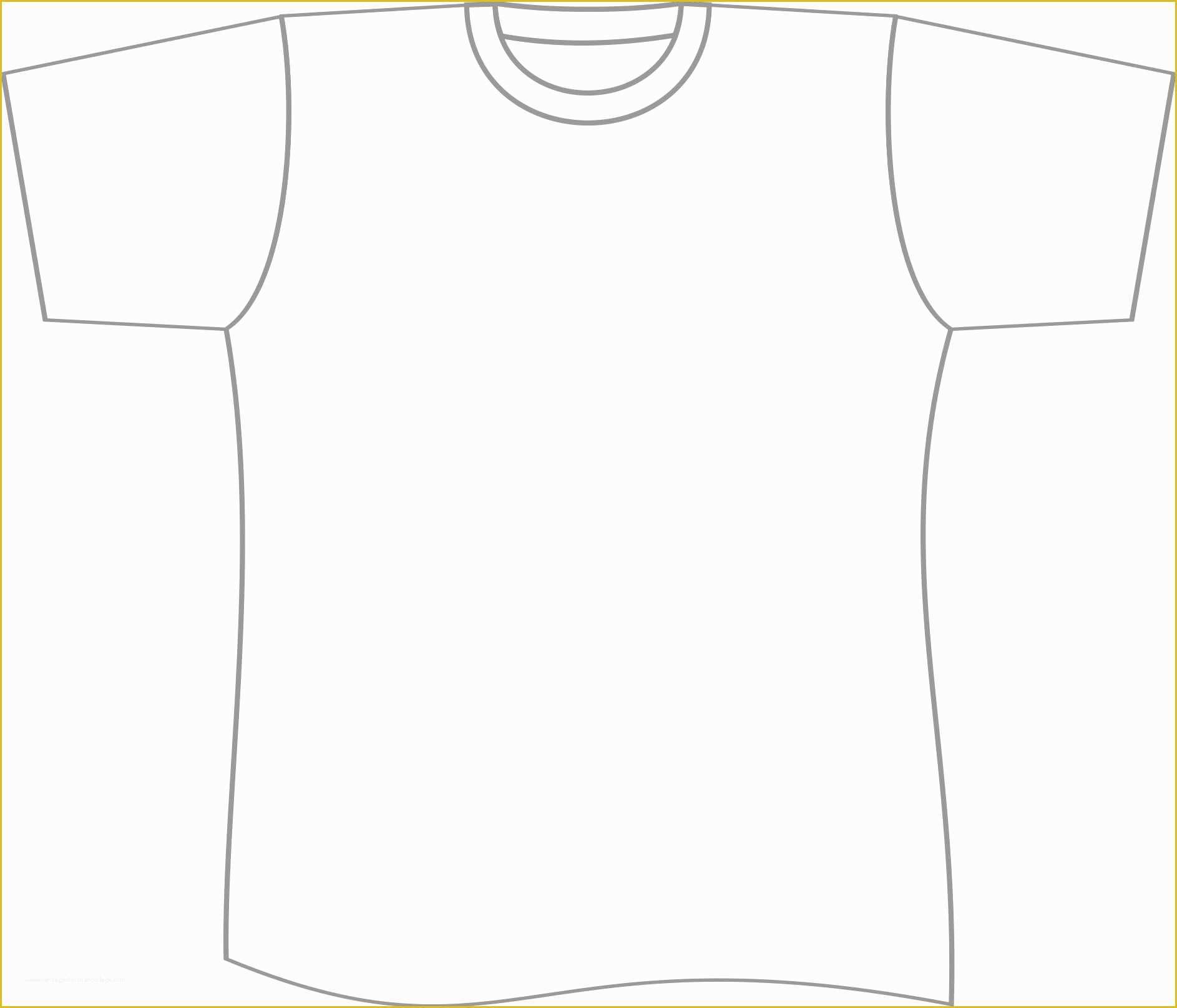 Free Shirt Templates Of Free T Shirt Template Printable Download Free Clip Art