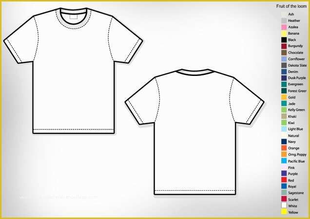 Free Shirt Templates Of Polo T Shirt Template Free Download