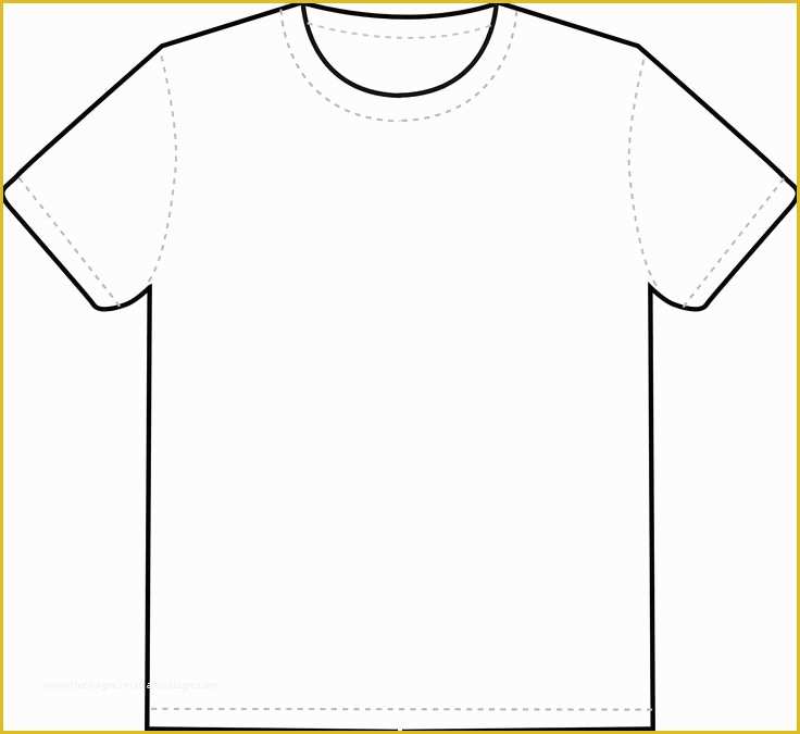 Free Shirt Templates Of Printable Tshirt Template Printable 360 Degree
