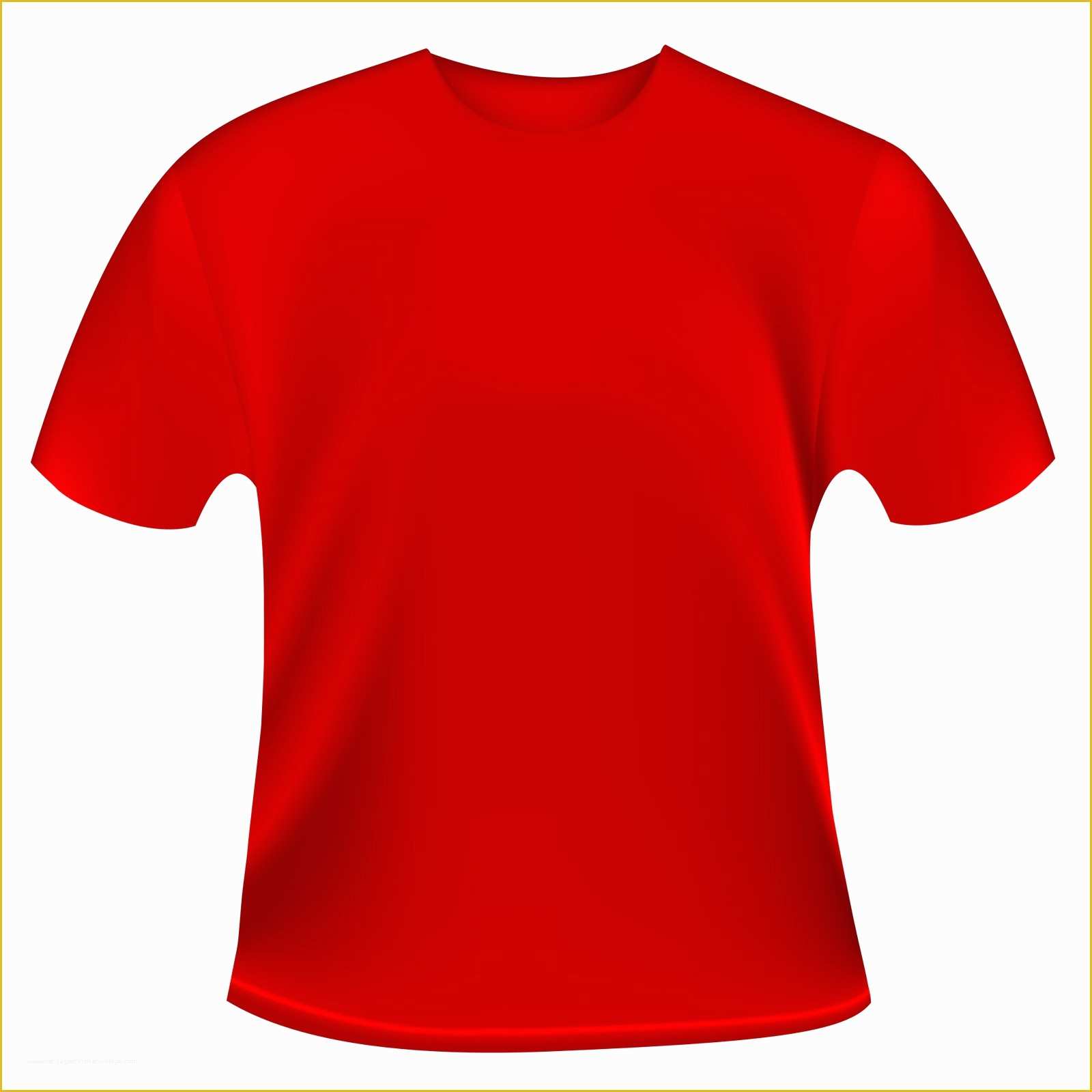 Free Shirt Templates Of Red Shirt Clipart Clipart Suggest