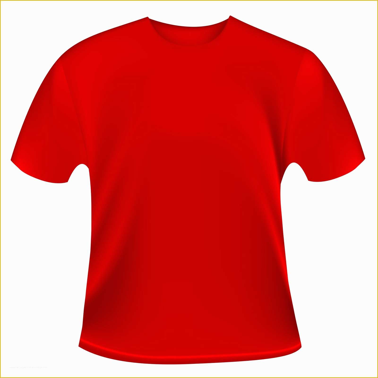 Free Shirt Templates Of Red Shirt Clipart Clipart Suggest 