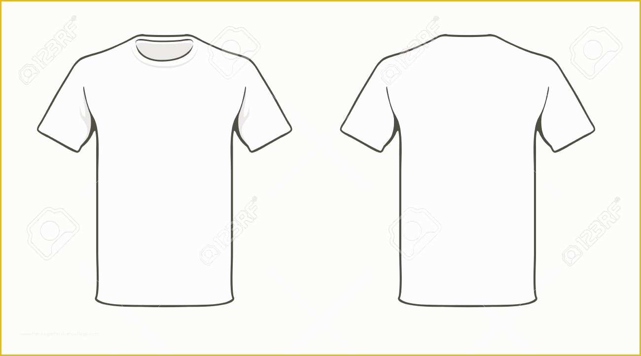 Free Shirt Templates Of T Shirt Template Vector