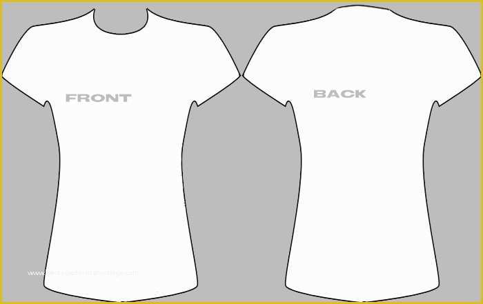 Free Shirt Templates Of T Shirt Templates Hotcvblog