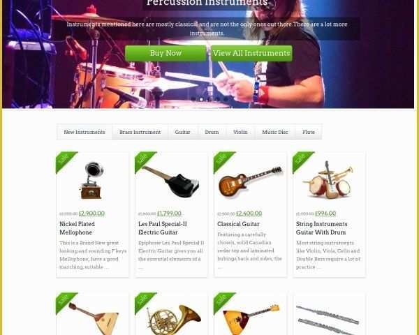 Free Shopify Templates Of 8 Music Shopify themes &amp; Templates