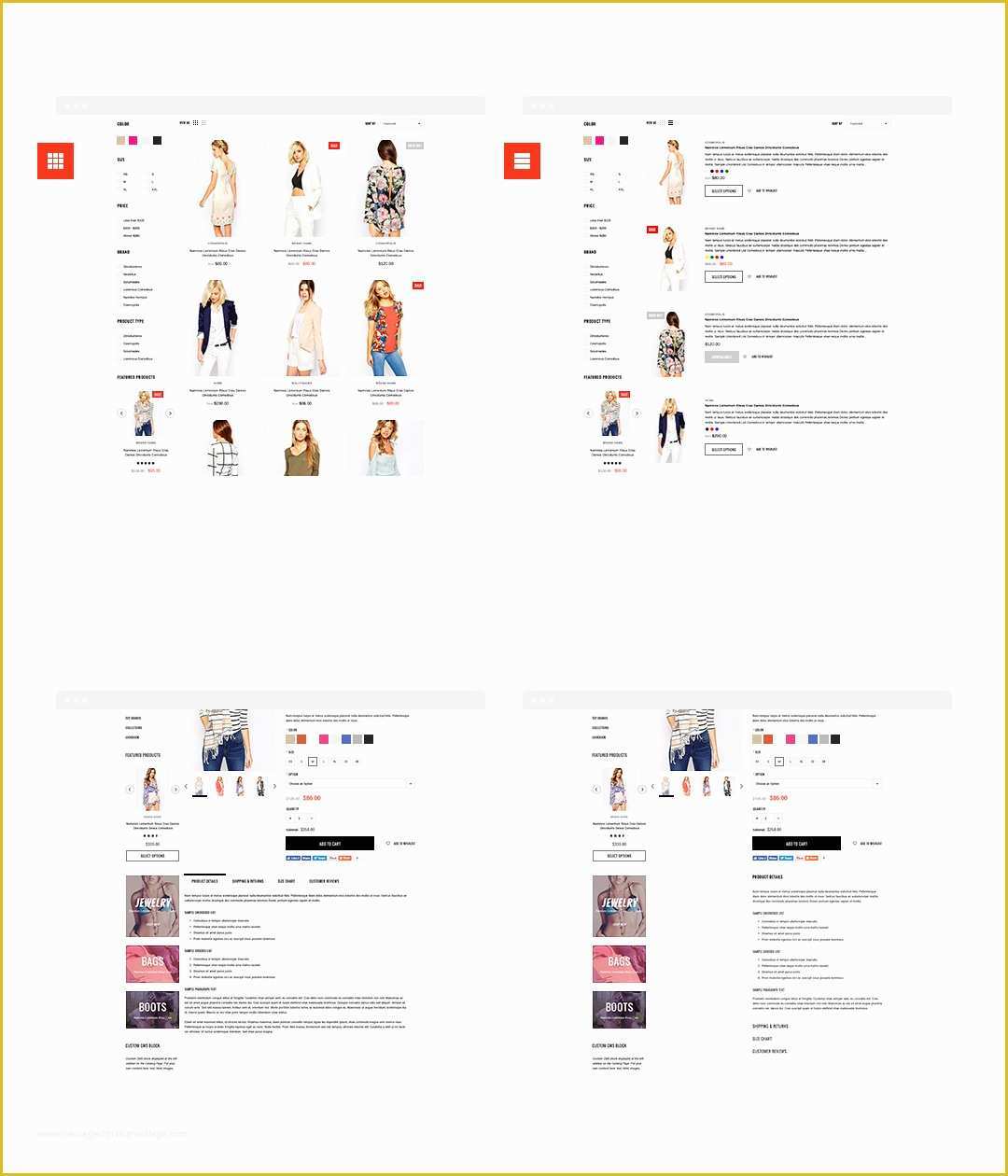 Free Shopify Templates Of Fashionable Responsive Fashion Shopify Template