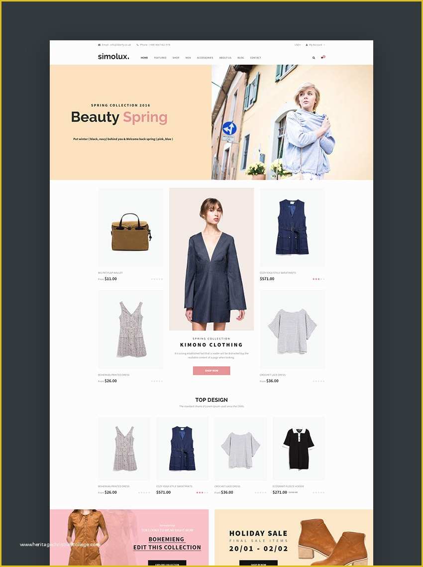 Free Shopify Templates Of the Best theme for Shopify