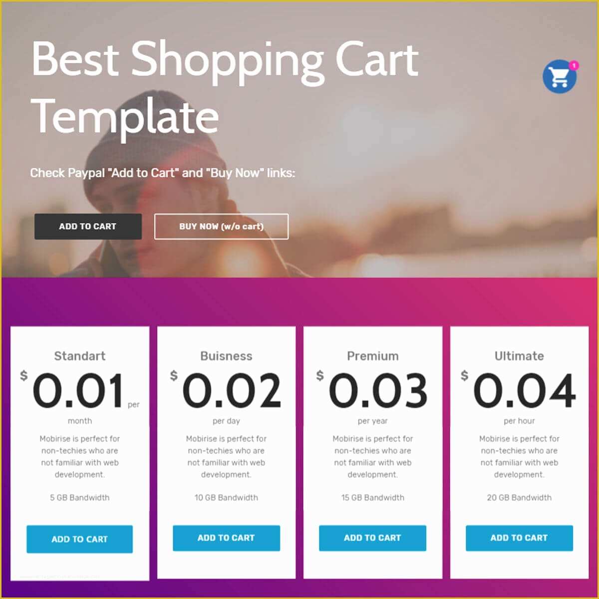 Free Shopping Cart Template for Blogspot Of Free Bootstrap Template 2018