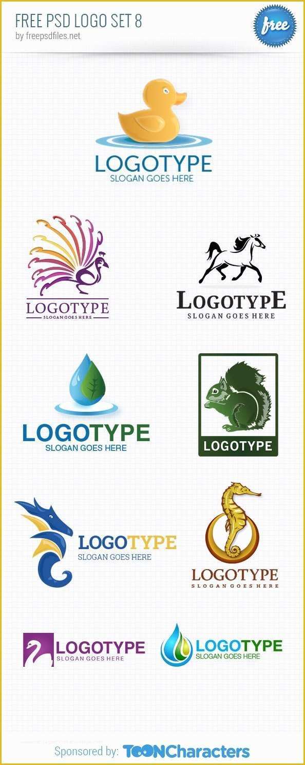 Free Sign Design Templates Of Free Psd Logo Design Templates Pack 8 Free Psd Files