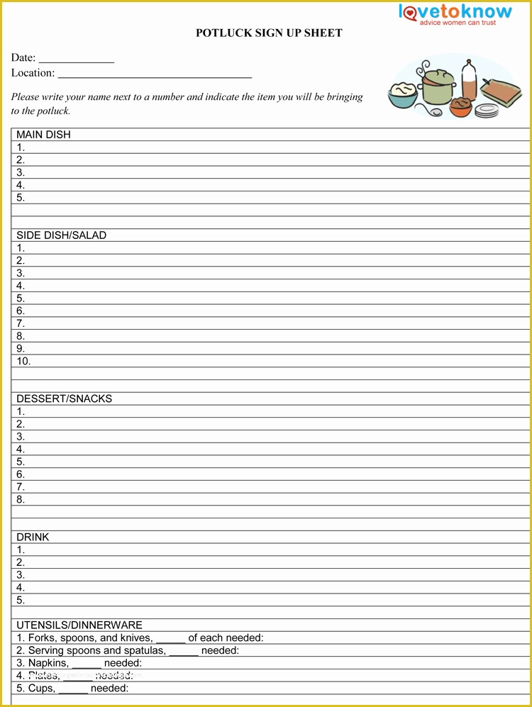 Free Sign Up Sheet Template Of 9 Sign Up Sheet Templates to Make Your Own Sign Up Sheets