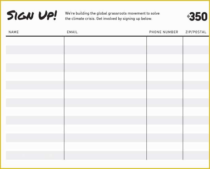 Free Sign Up Sheet Template Of Sign Up Sheets 58 Free Word Excel Pdf Documents