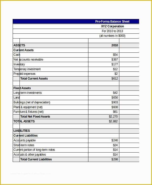 Free Simple Balance Sheet Template Of Simple Balance Sheet 20 Free Word Excel Pdf Documents