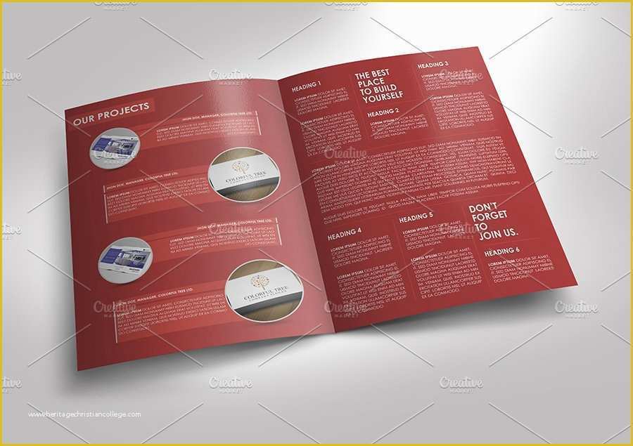Free Simple Brochure Templates Of Simple and Clean Brochure Template Brochure Templates