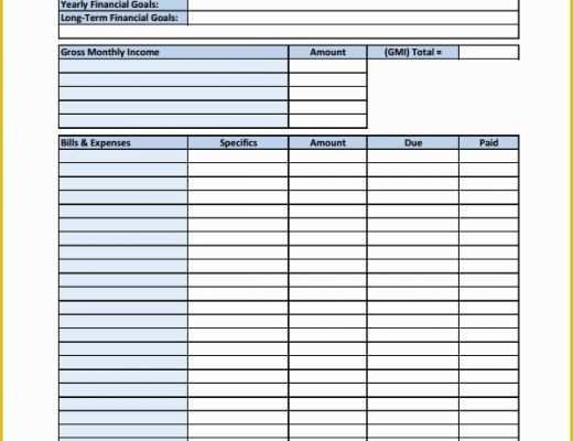 Free Simple Monthly Household Budget Template Of Blank Home Bud Worksheet Blank Bud Sheetmemo