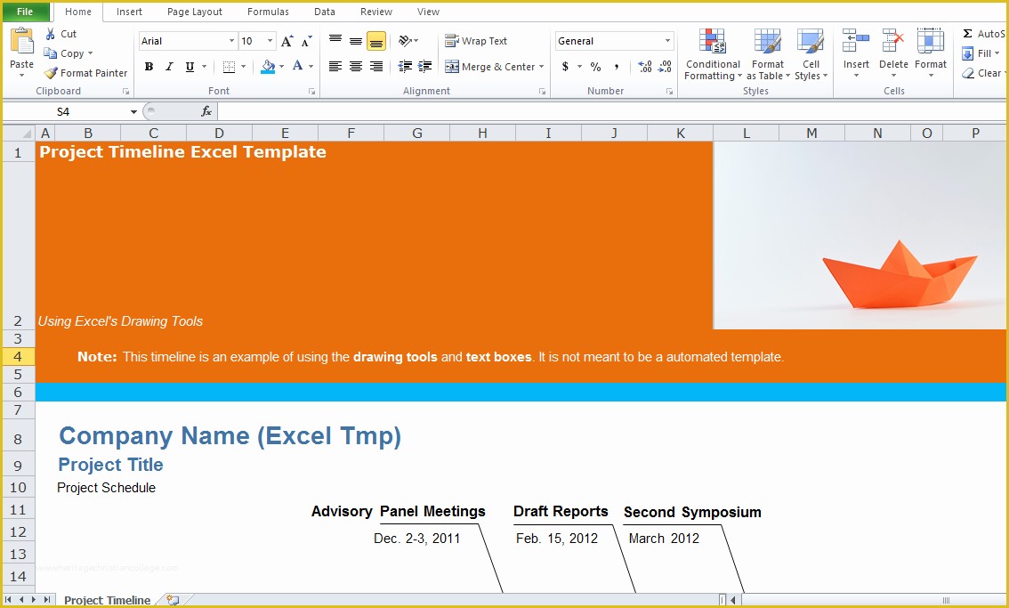 Free Simple Project Timeline Template Excel Of Free Project Management Timeline Template Excel Tmp