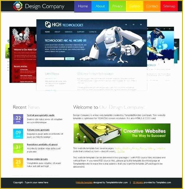 Free Simple Web Page Templates Of HTML Web Page Template Web Pages Templates Free Page