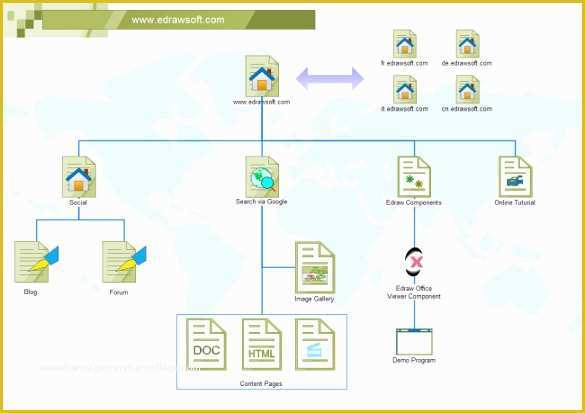 Free Sitemap Template Excel Of 16 Site Map Templates Pdf Excel