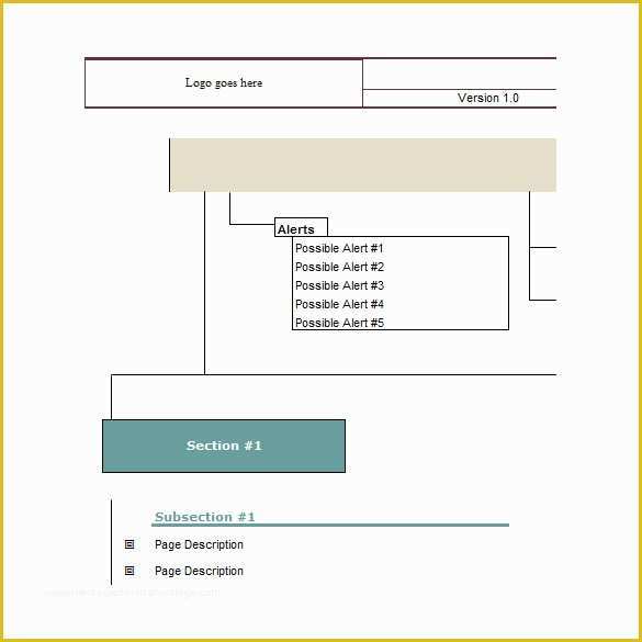 Free Sitemap Template Excel Of 16 Site Map Templates Pdf Excel