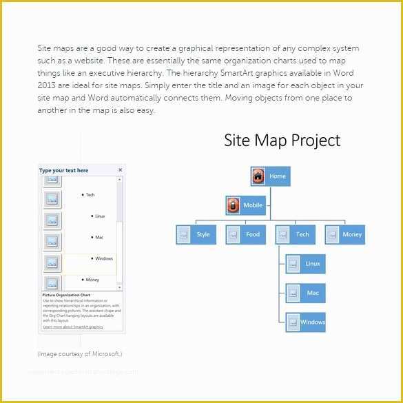 Free Sitemap Template Excel Of Site Map Template