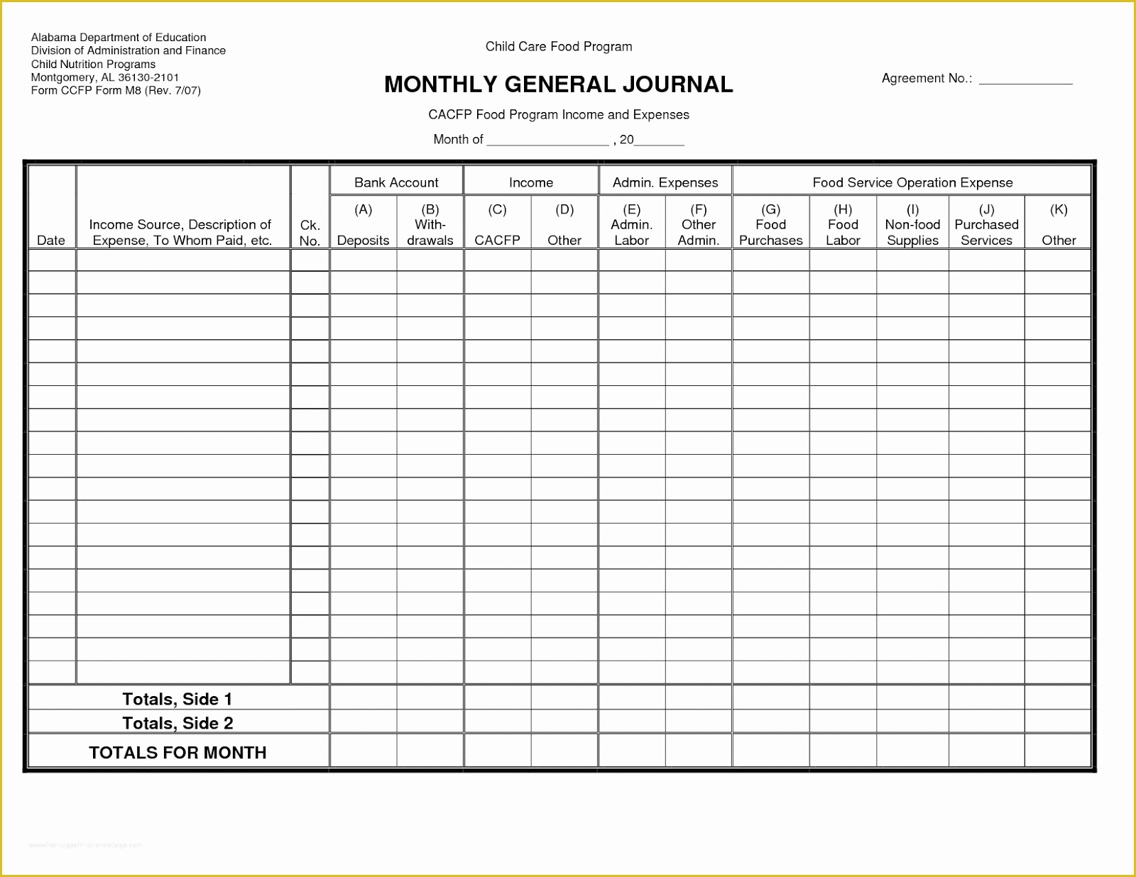 Free Small Business Ledger Template Of Free Templates Download