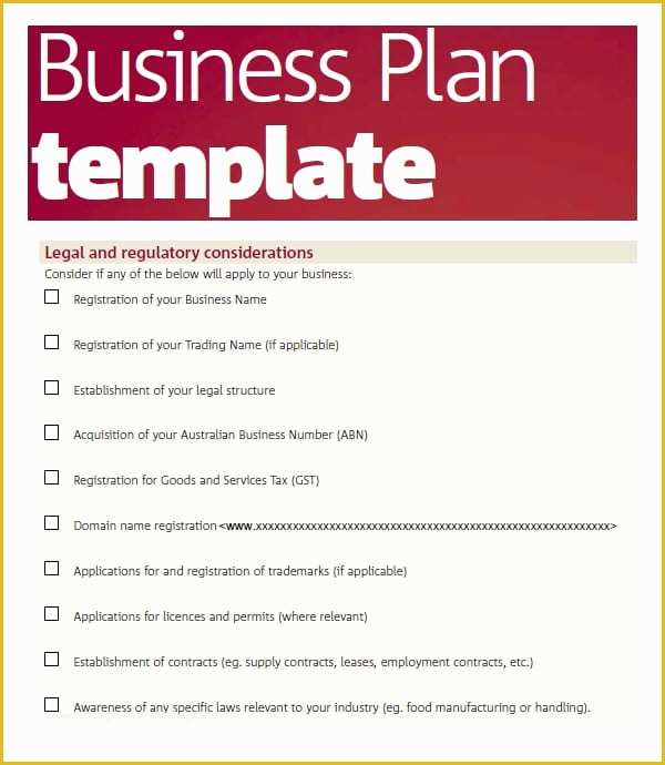 Free Small Business Plan Template Pdf Of 5 Free Business Plan Templates Excel Pdf formats