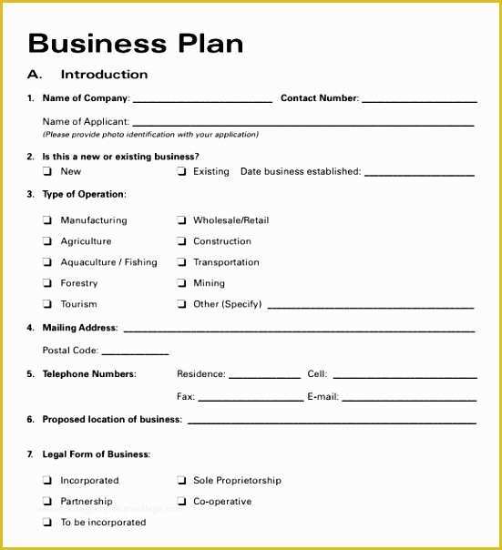 Free Small Business Plan Template Pdf Of 6 Short Business Plan Template Sampletemplatess