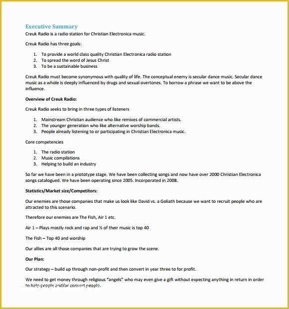 Free Small Business Plan Template Pdf Of Free Business Plan Template Pdf