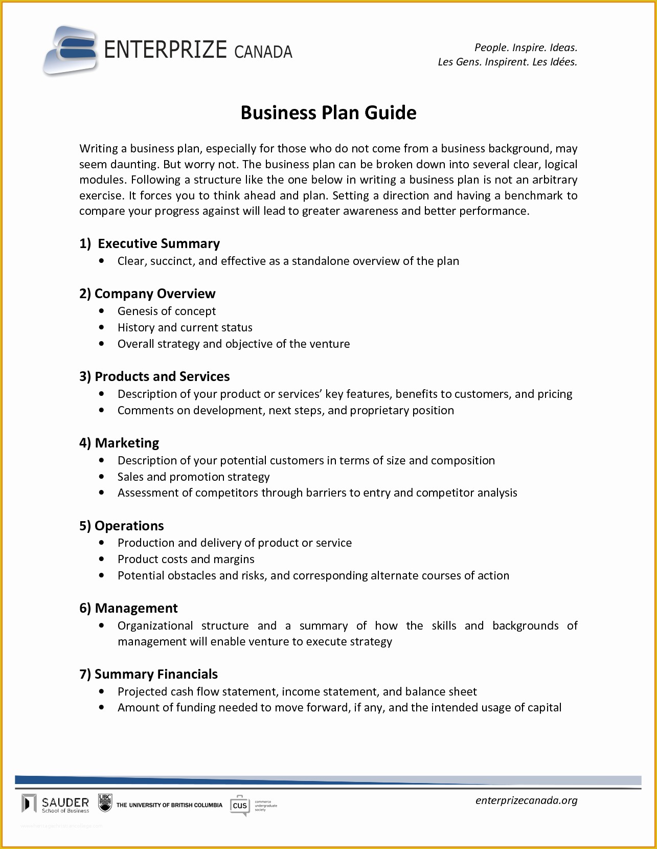 Free Small Business Plan Template Pdf Of Pdf Free Business Plan Template Free Business Printable