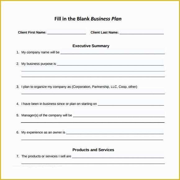 Free Small Business Plan Template Pdf Of Sample Small Business Plan 18 Documents In Pdf Word