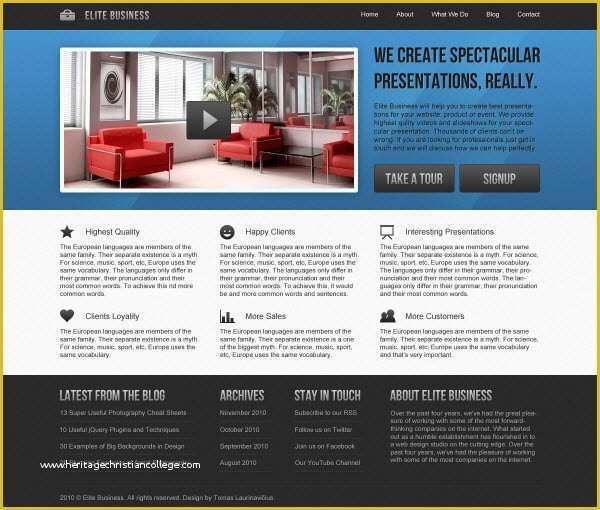 Free Small Business Website Templates Of 10 Best Of Business Website Design Business