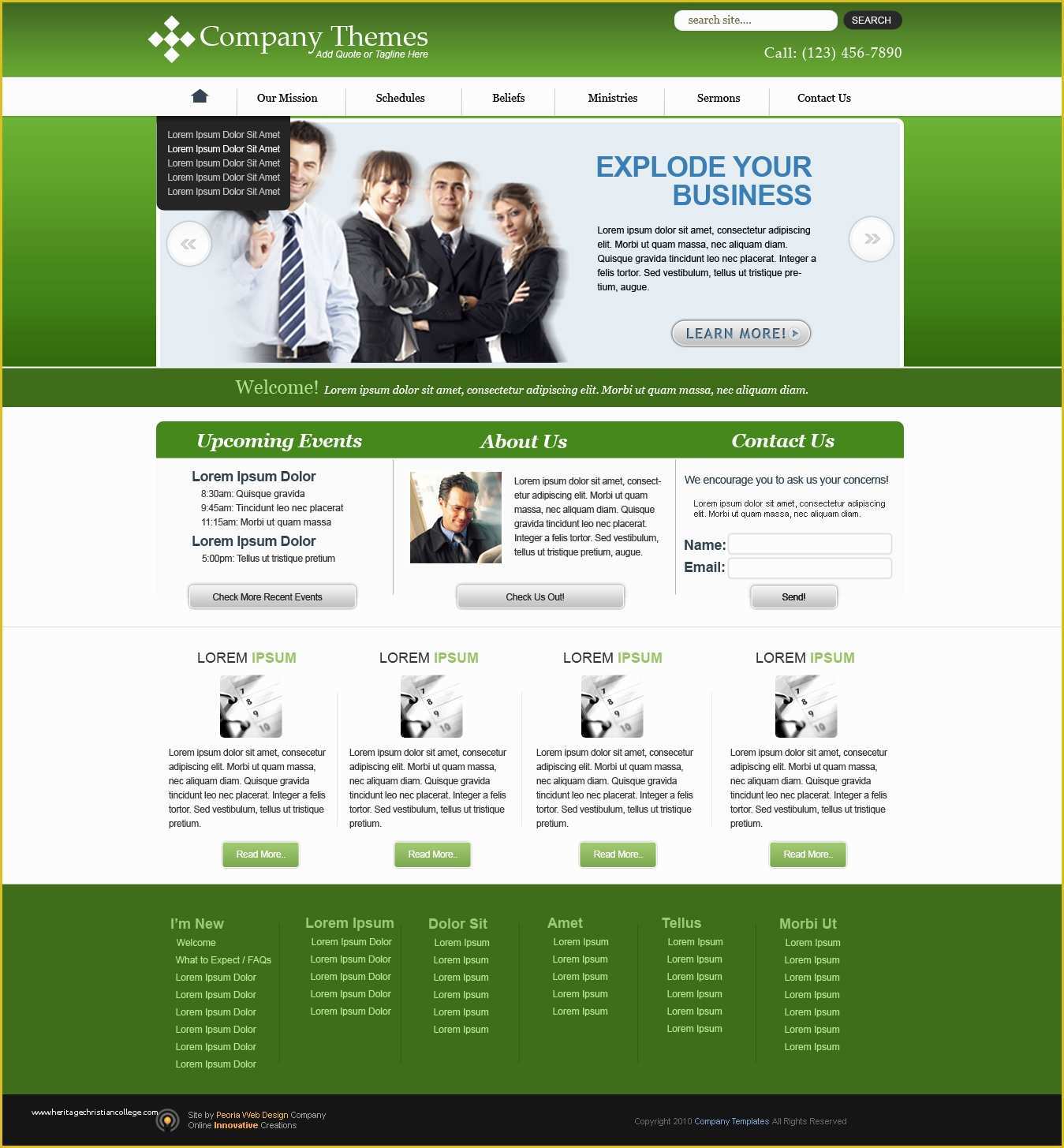 Free Small Business Website Templates Of 13 Custom Web Design Custom Web Design Pany