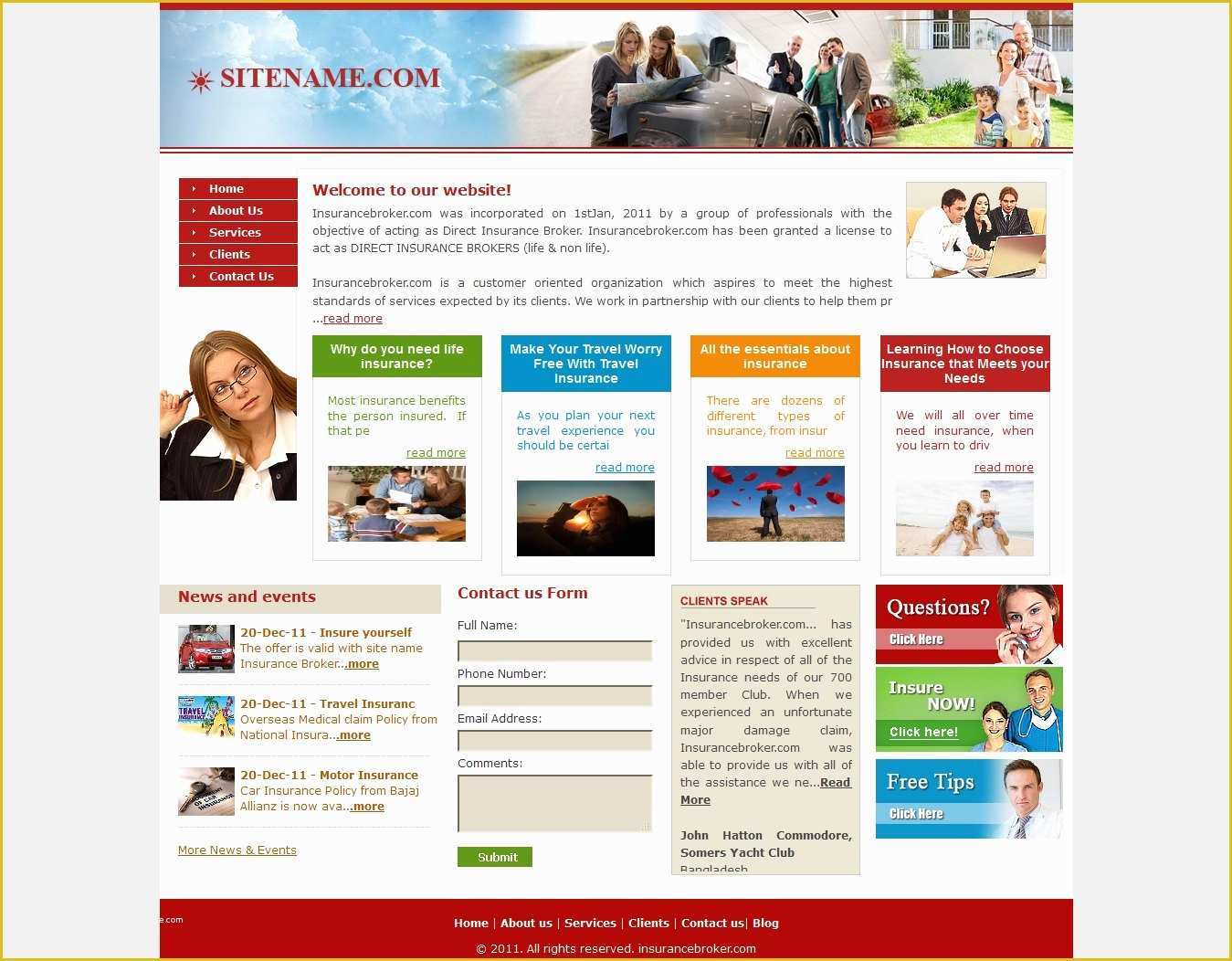 Free Small Business Website Templates Of Small Business Website Business Website Templates