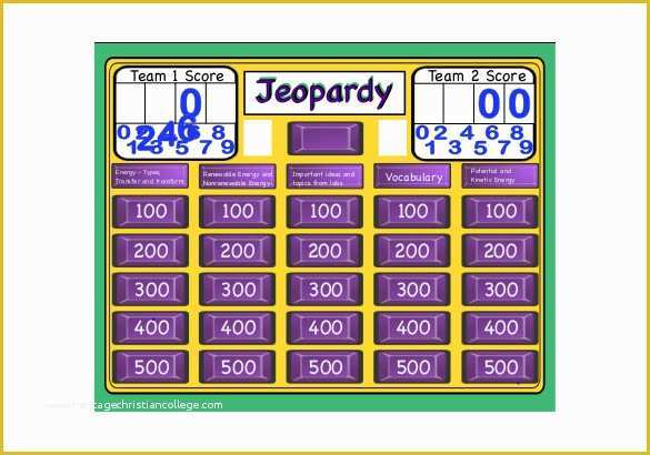 Free Smartboard Game Templates Of 7 Blank Jeopardy Templates Free Sample Example format