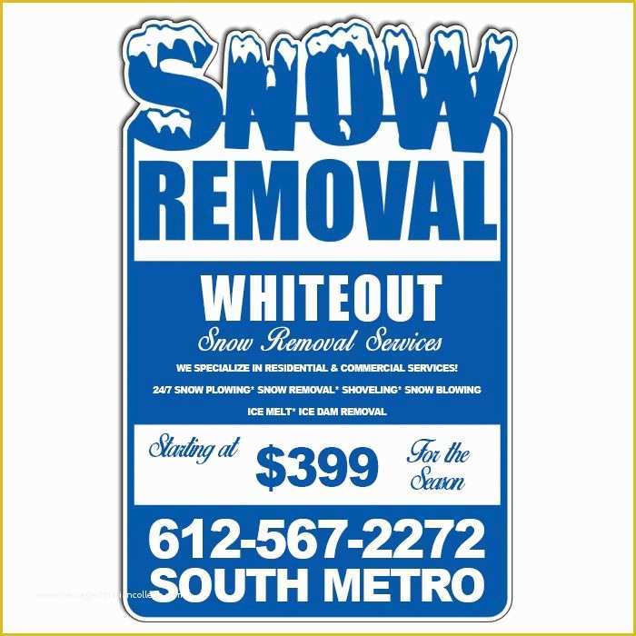 Free Snow Plowing Flyer Template Of Snow Plowing Flyer Template Templates Data