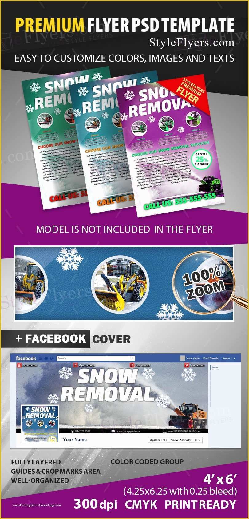 Free Snow Plowing Flyer Template Of Snow Removal Psd Flyer Template Styleflyers