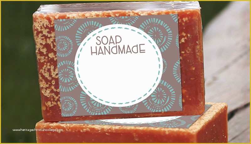 Free soap Label Templates Of Free Handmade soap Label Printables Customlabels