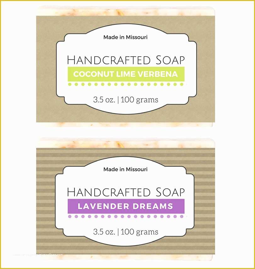 Free soap Label Templates Of Kraft Dark 9 soap Label Template – Diy soap Labels