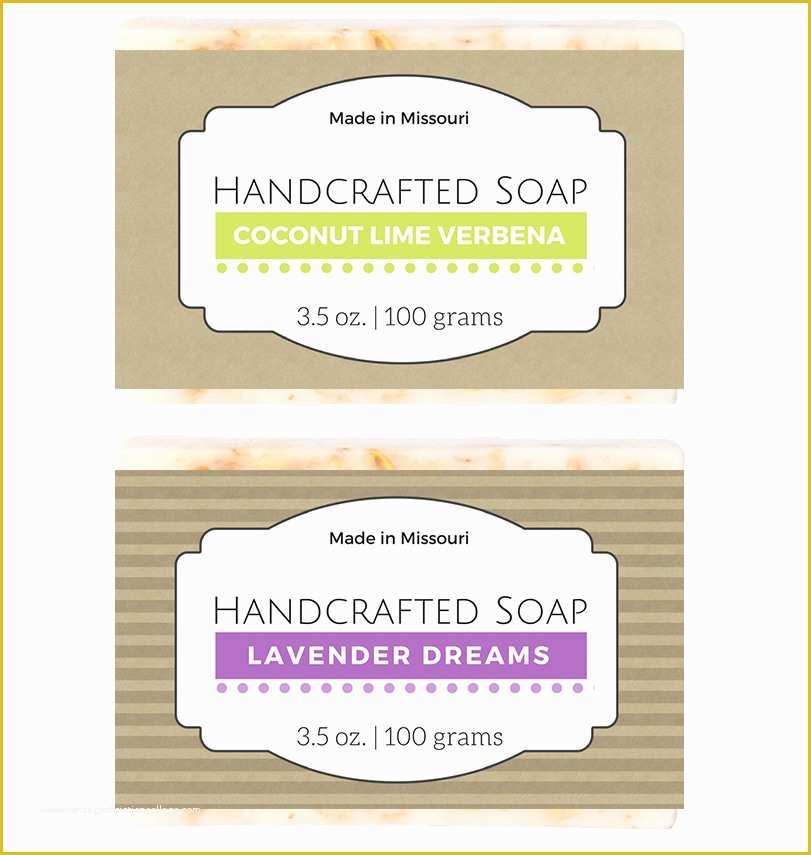Free soap Label Templates Of Kraft Dark 9 soap Label Template – Diy soap Labels