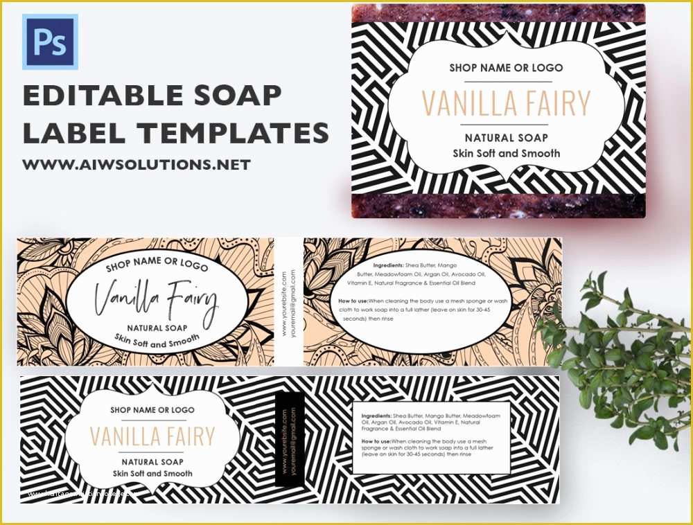 Free soap Label Templates Of soap Label Template Id22