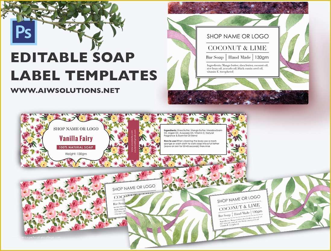 Free soap Label Templates Of soap Label Template Id48