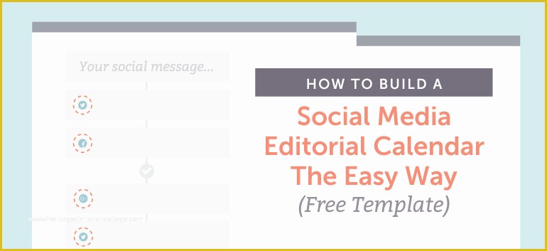 Free social Media Calendar Template Of 50 Free social Media Marketing Templates to Get More Done