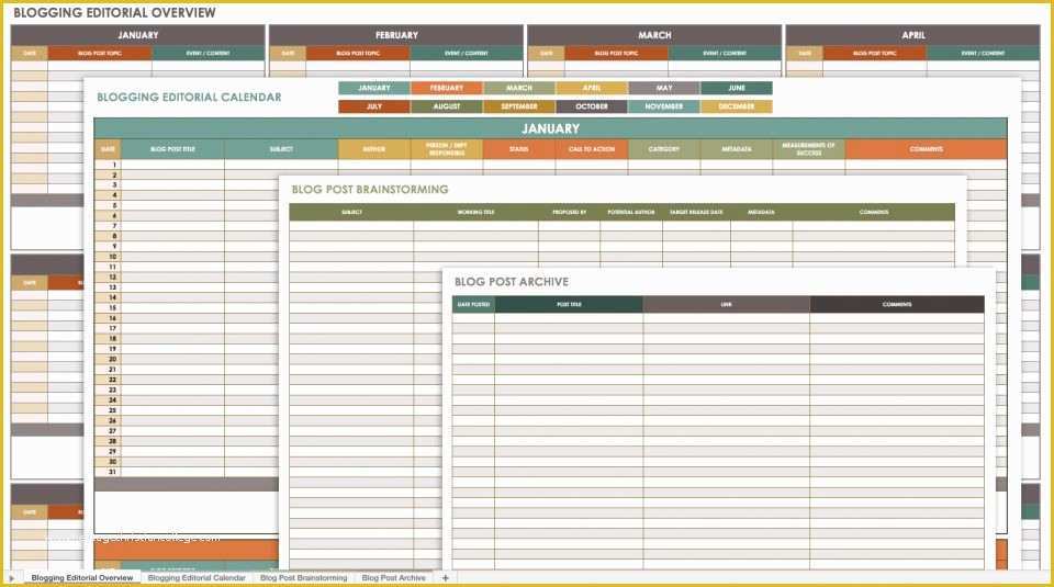 Free social Media Calendar Template Of Free social Media Calendar Templates