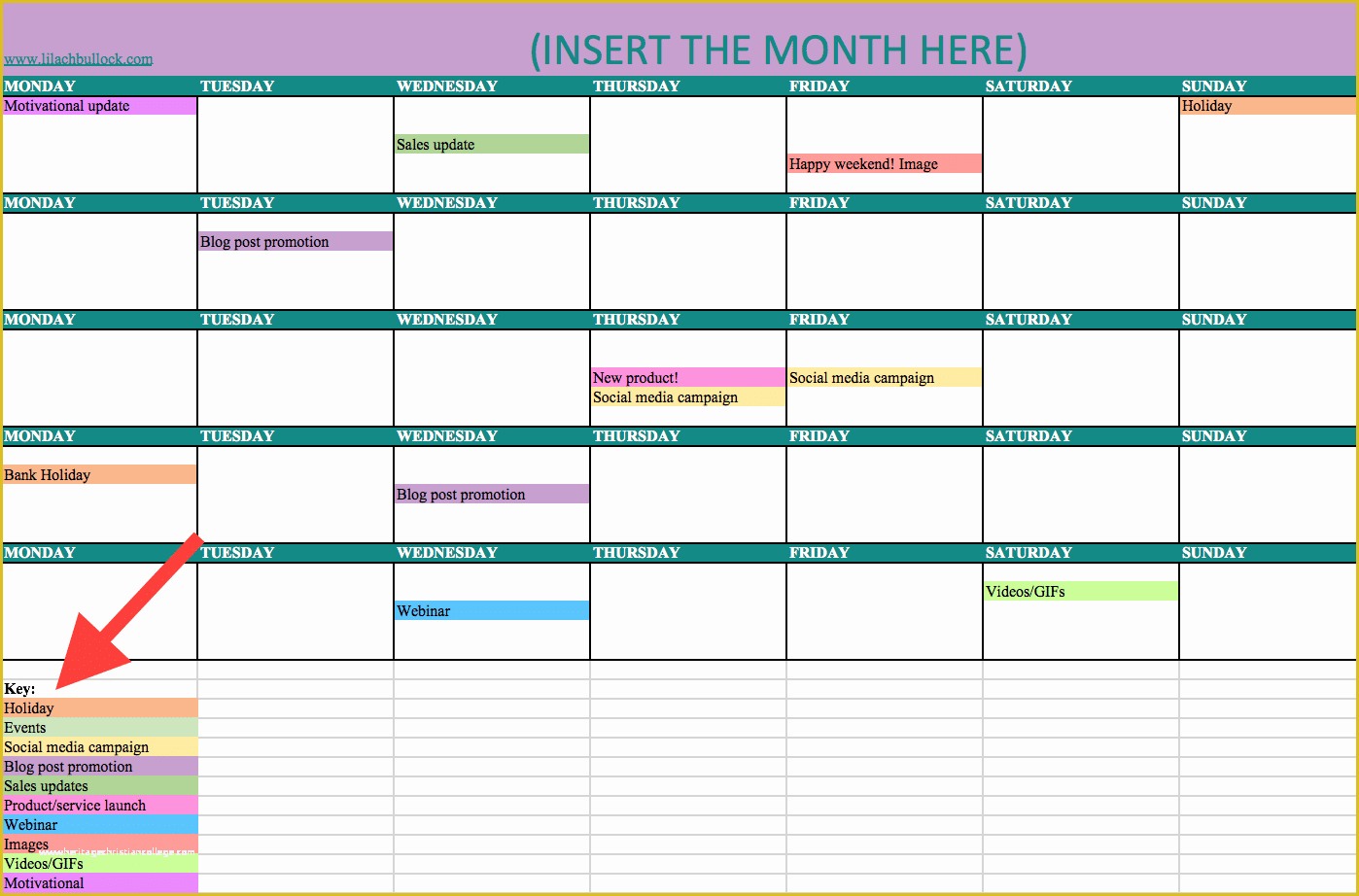 Free social Media Calendar Template Of How to Create A social Media Calendar Free social Media