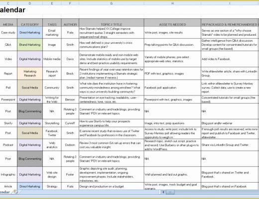 Free social Media Calendar Template Of How to Streamline Your social Media with An Editorial